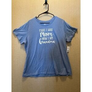 Positive Tees Shirt Women's XXXL (22) Blue Grandma
